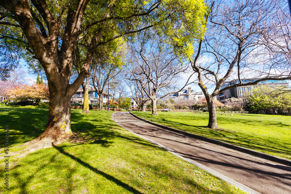 Princes Park in Hobart Tasmania Australia Princes Park in Hobart Tasmania Australia