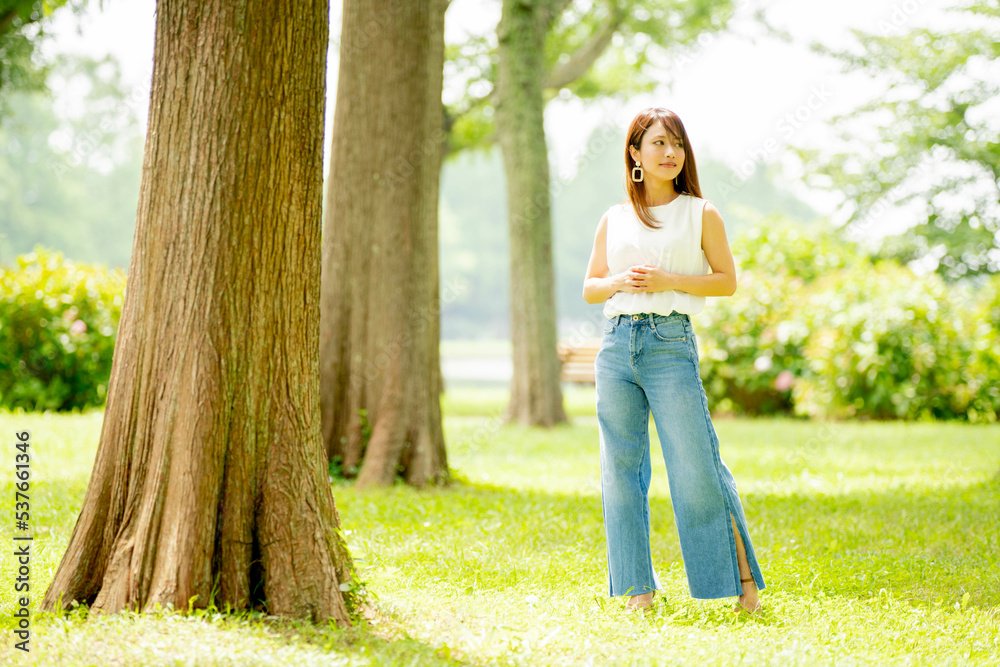 Naklejka premium 美しい日本女性