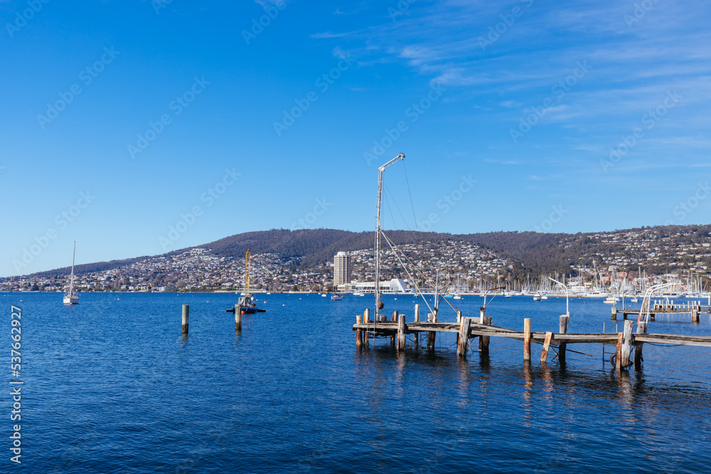 Sandy Bay View in Hobart Tasmania Australia Sandy Bay View in Hobart Tasmania Australia