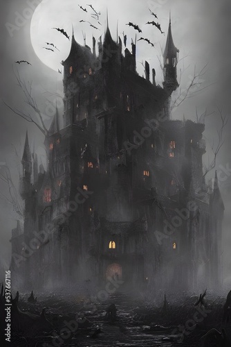 The Halloween scary castle is a spooky place that is perfect for a holiday like this. It has many dark corners and hidden rooms that are perfect for hiding in. The castle also has a great view of the 