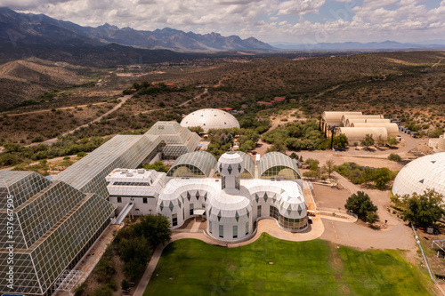 Biosphere 2 is an Earth systems science research facility owned by the University of Arizona. photo