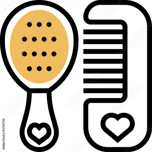 hairbrush icon
