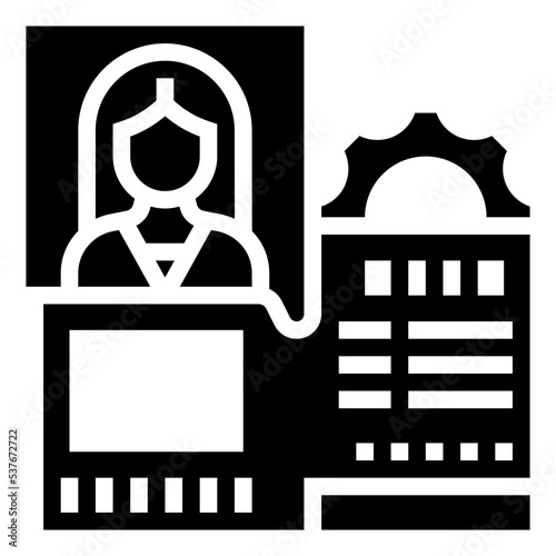 identification icon