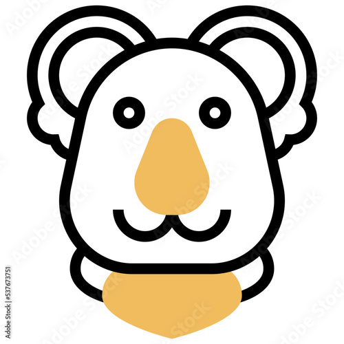 Photography koala icon