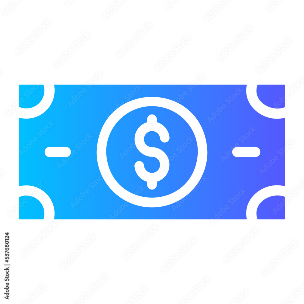 money gradient icon money gradient icon