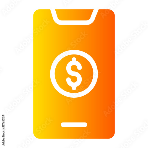 payment gradient icon