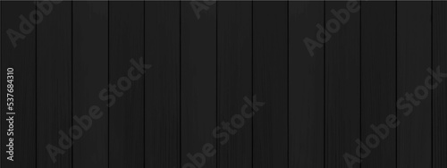 Black Wood or timber Background Vector Design