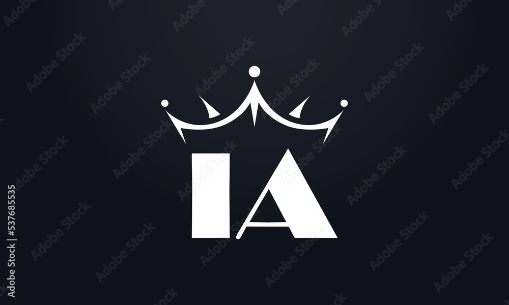 King crown logo design vector and extra bold queen symbol King crown logo design vector and extra bold queen symbol