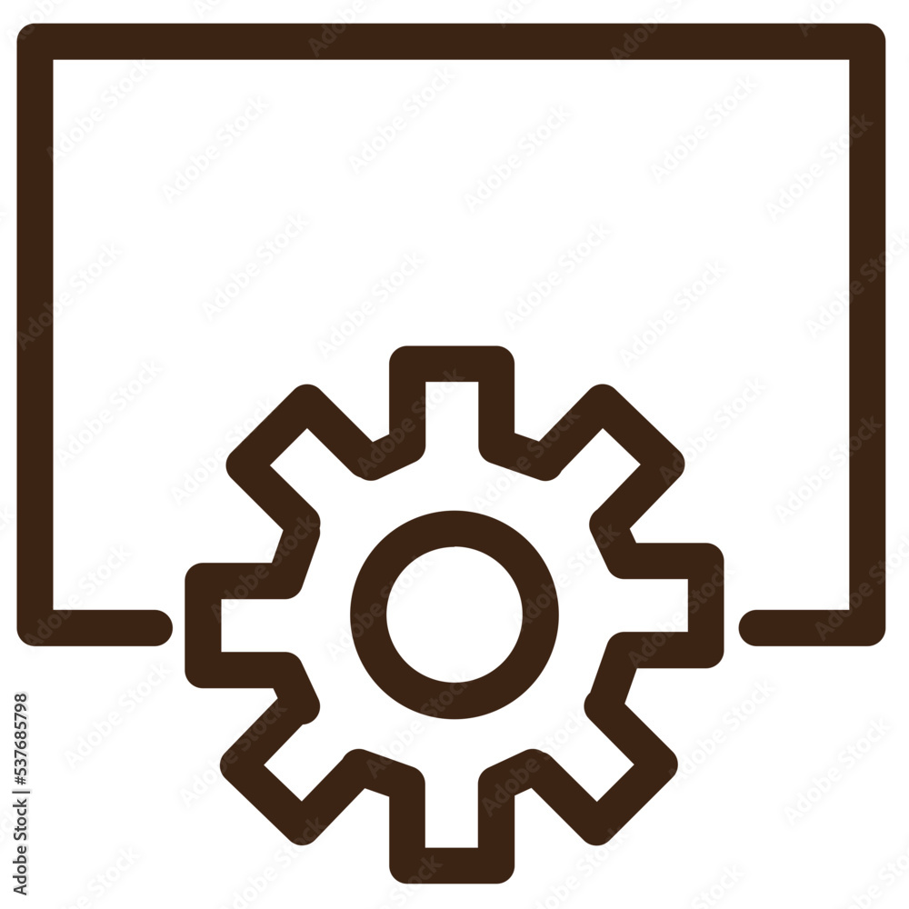 settings cogwheel tools outline icon settings cogwheel tools outline icon