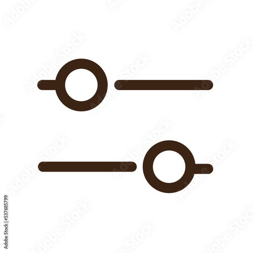 preferences setting tools outline icon