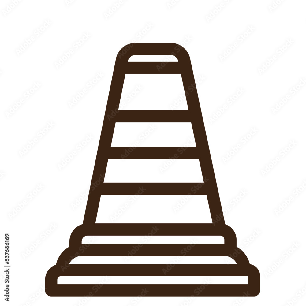 construction tools traffic urban outline icon construction tools traffic urban outline icon