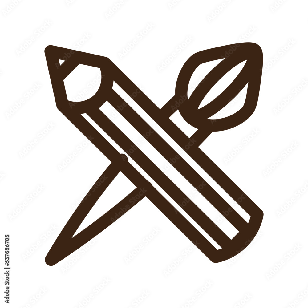 pencil tool tools outline icon pencil tool tools outline icon