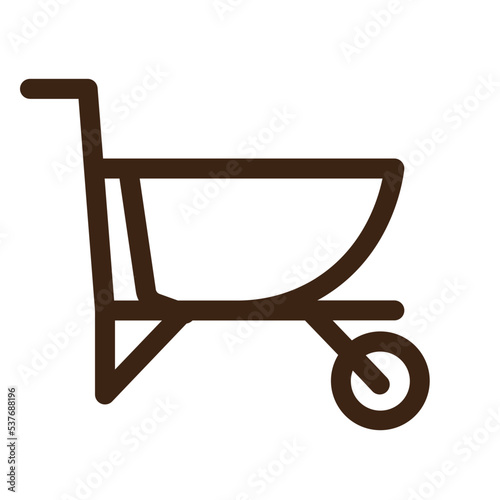 archeology equipment tools outline icon