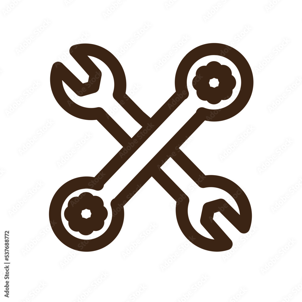 preferences repair settings tools outline icon preferences repair settings tools outline icon