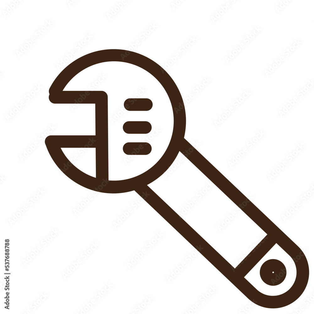 wrench plump tools water outline icon wrench plump tools water outline icon