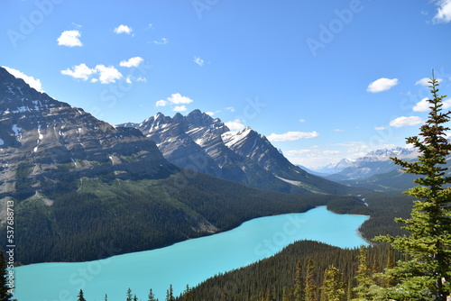lake in the mountains