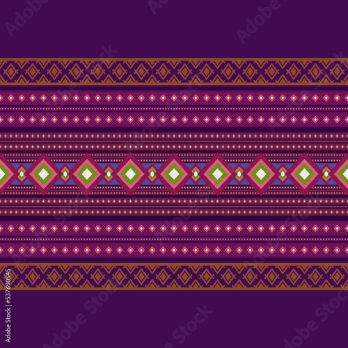 Ikat geometric folklore ornament.Tribal ethnic texture.Seamless striped pattern in Aztec style. Figure tribal embroidery.Indian, Scandinavian,Gypsy,Mexican,ikat pattern.