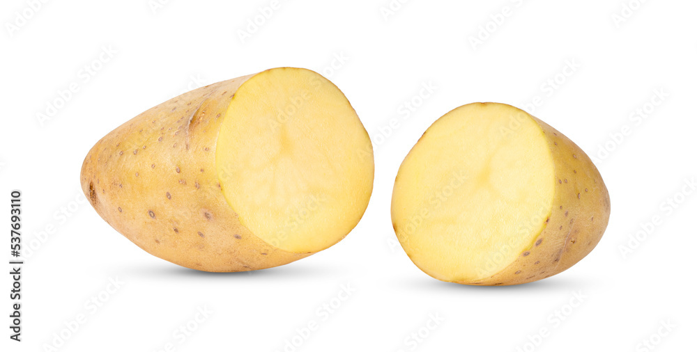 fresh potato isolated on transparent png