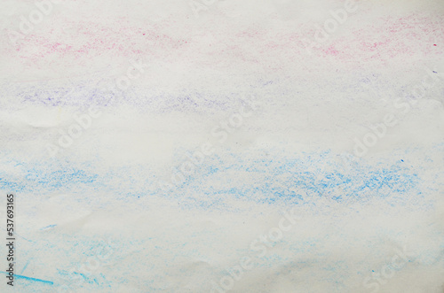 Hand drawn abstract background. Gradient art drawn with pastel crayons.