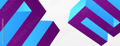 Abstract line background. Trendy techno business template for wallpaper, banner, background or landing