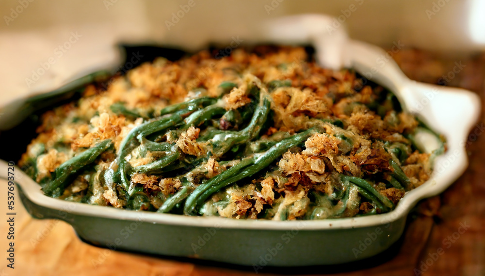 Foto green bean casserole