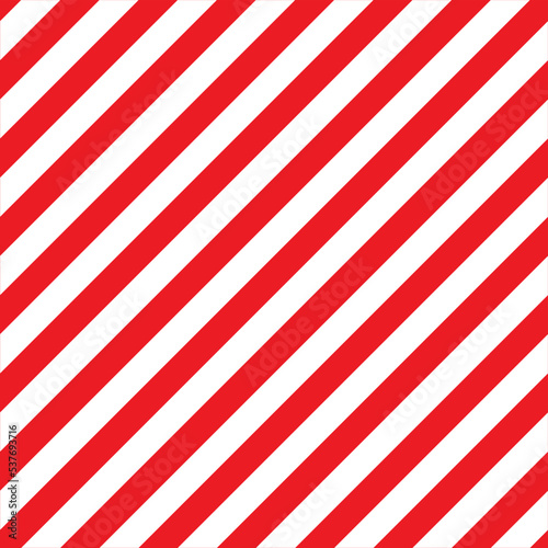 Seamless pattern with diagonal stripes. Red and white striped background.