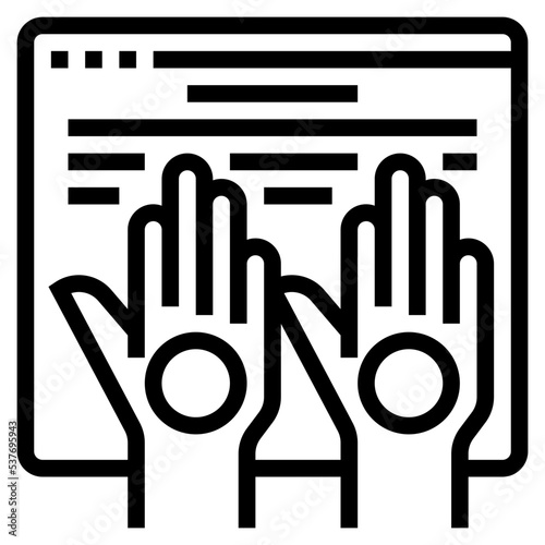 crowd funding icon