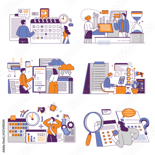 Management and workflow organization of company