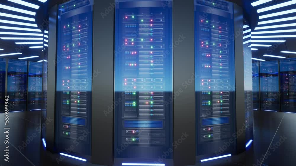 Artificial Intelligence Data Server Center, 3d rendering Artificial Intelligence Data Server Center, 3d rendering