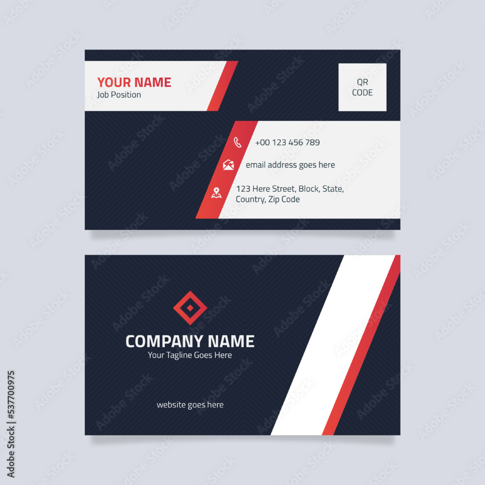 Modern Creative Business Card Template, Developer Designer Visiting Card Design Modern Creative Business Card Template, Developer Designer Visiting Card Design