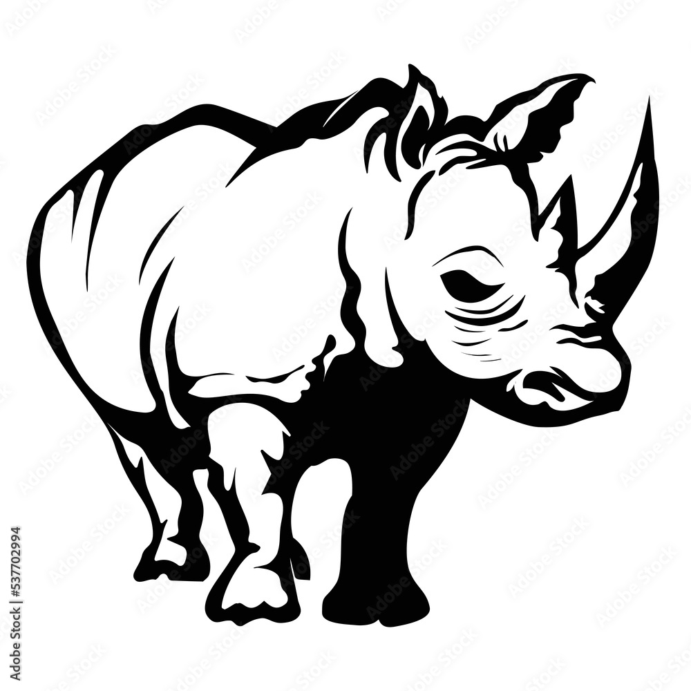 rhino illustration