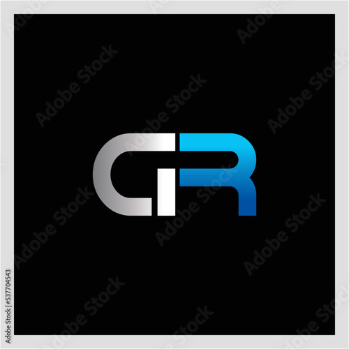 monogram logo letter ar