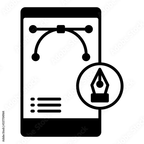 editor tool on smartphone