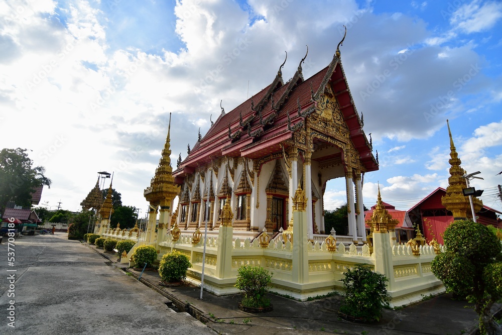 Buddhist Temple in Buriram Thailand