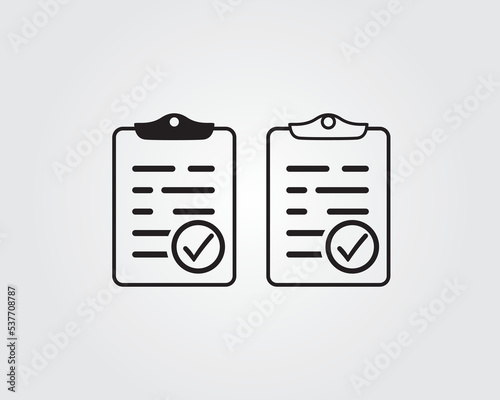 clipboard checklist policy compliance verification icon