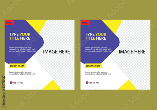 social media post design templates free