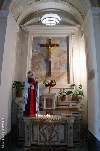 Praiano - Cappella del Crocifisso nella Chiesa di San Gennaro