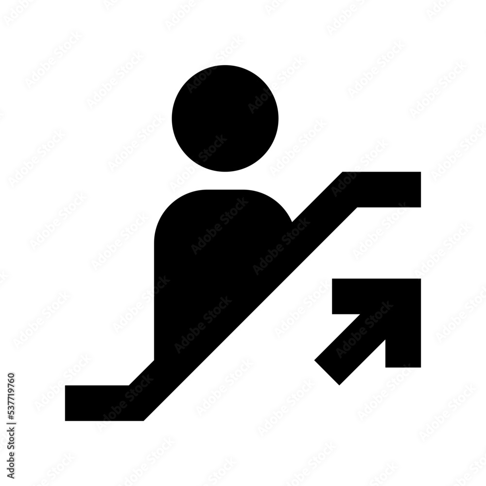 Upstairs Flat Vector Icon Upstairs Flat Vector Icon