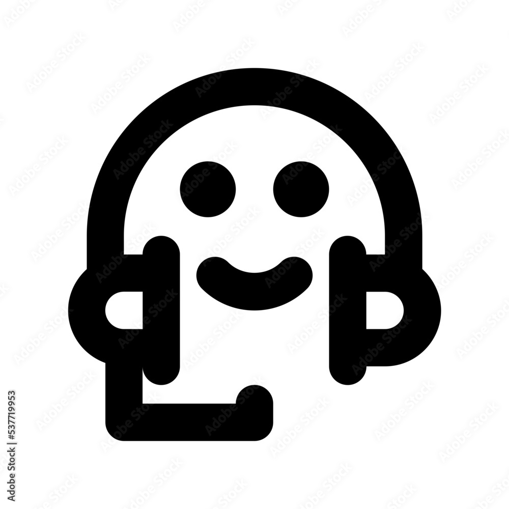 Customer Service Flat Vector Icon Customer Service Flat Vector Icon