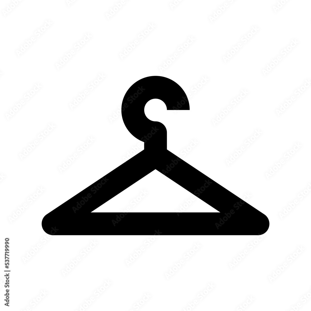 Hanger Flat Vector Icon Hanger Flat Vector Icon