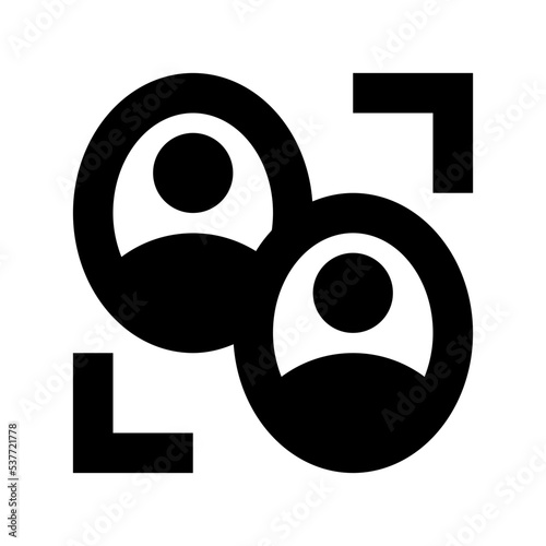 Duplicate Image Flat Vector Icon