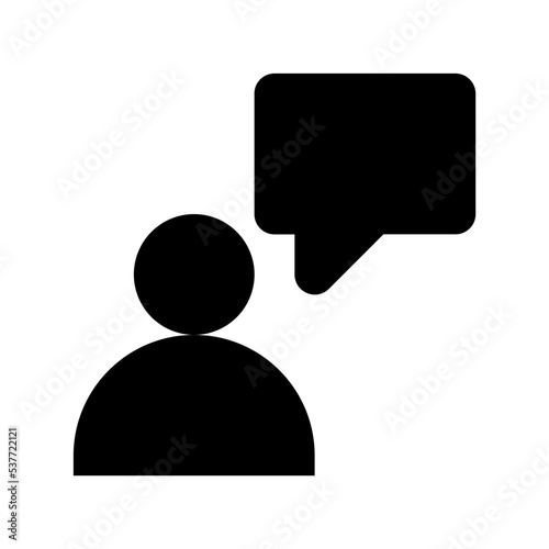 Communication Flat Vector Icon