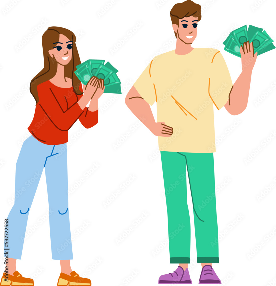 family money vector. man finance, father home, cash budget, investment young, save bank, happy caucasian, savings piggy parent family money character. people flat cartoon illustration family money vector. man finance, father home, cash budget, investment young, save bank, happy caucasian, savings piggy parent family money character. people flat cartoon illustration