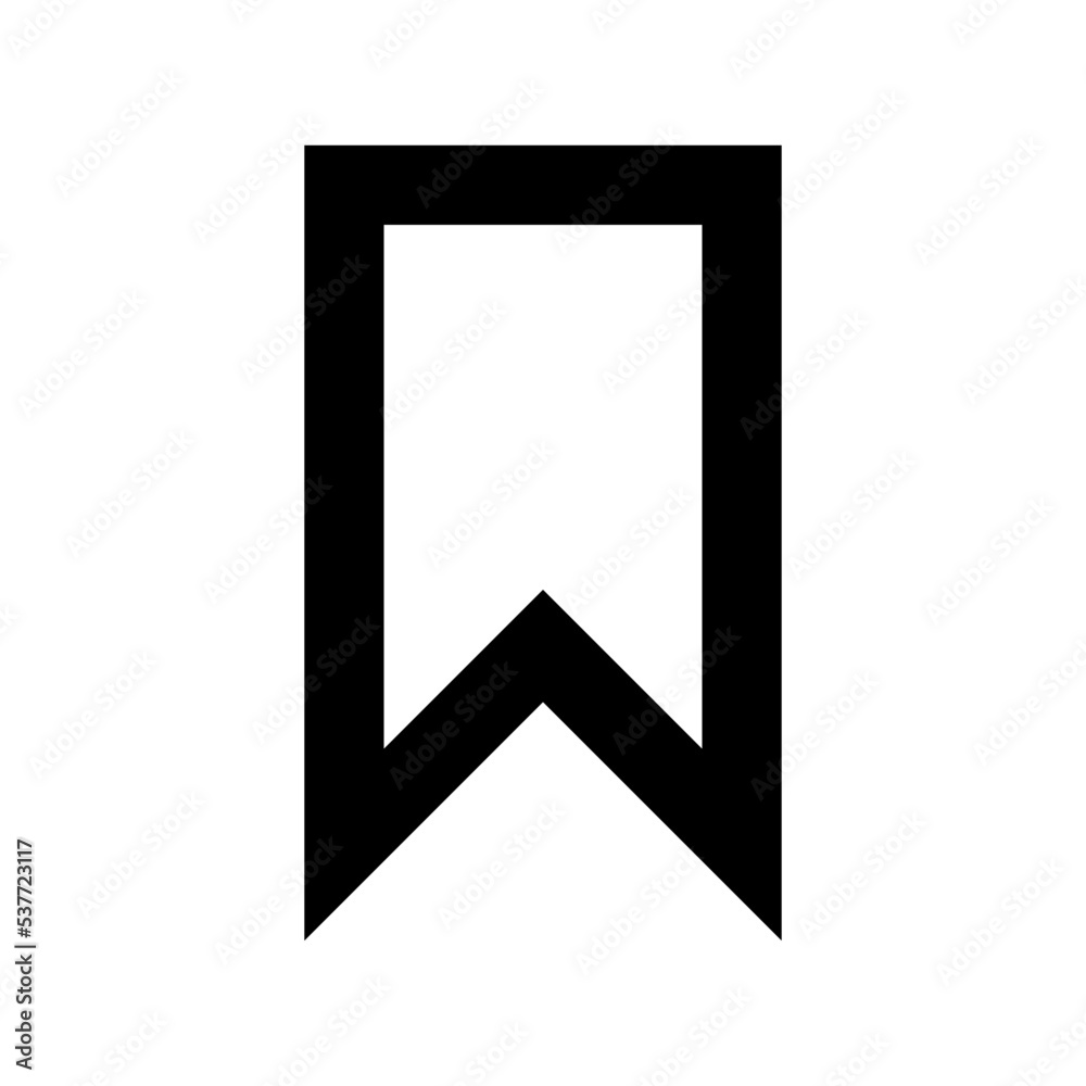 Bookmarking Flat Vector Icon Bookmarking Flat Vector Icon