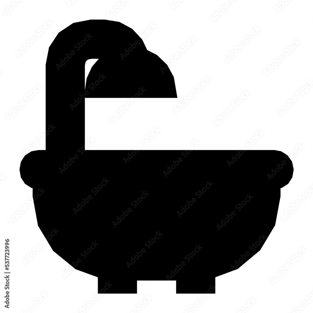 Bathtub Vector Icon Bathtub Vector Icon