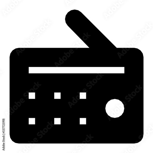 Radio Vector Icon