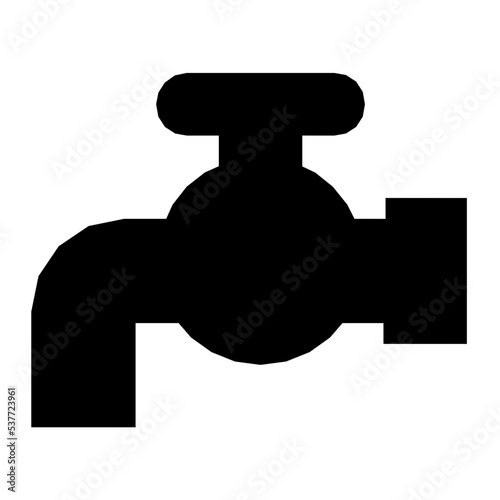 Water Tap Vector Icon