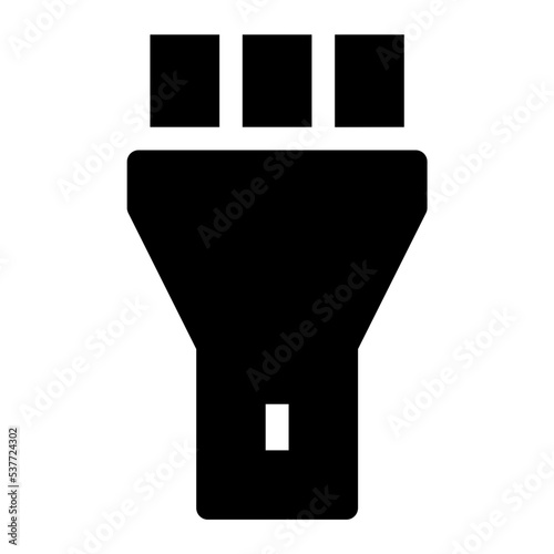 Torch Vector Icon