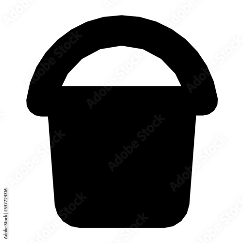 Pail Vector Icon
