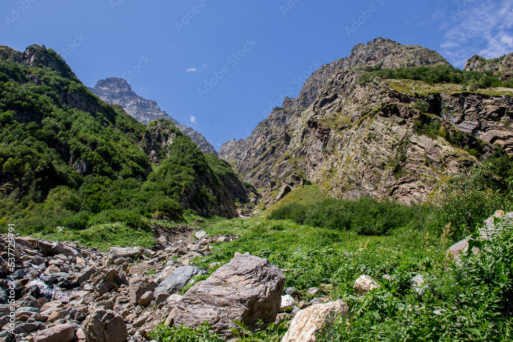 Fototapeta premium rocky mountain landscape